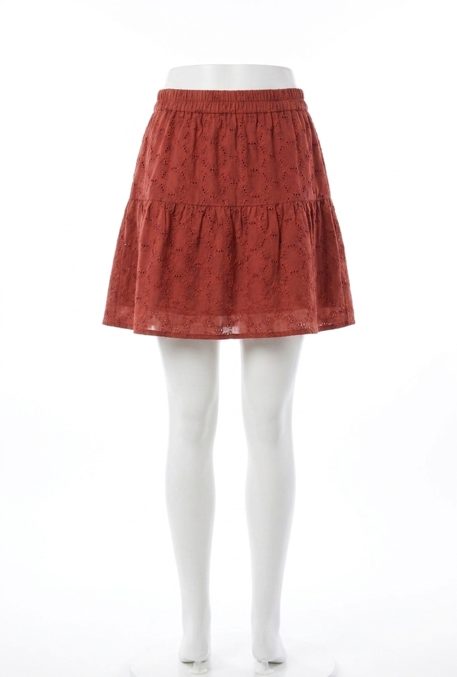 NEW BURU mini skirt in red